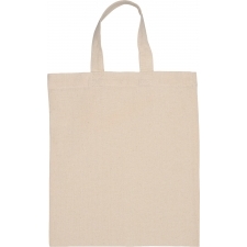 Cotton bag with short handles 140 g/m² ANTIBES