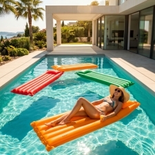 Inflatable mattress LONG BEACH