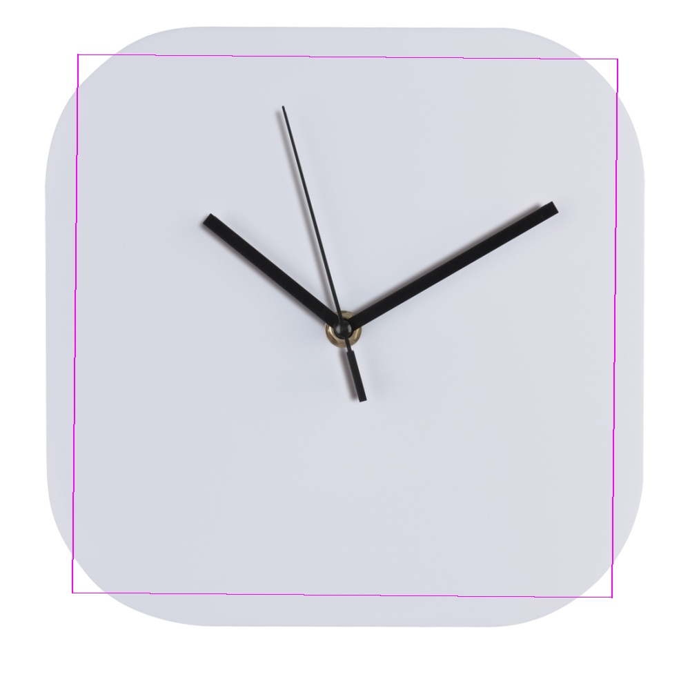 Plastic wall clock BEL AIR