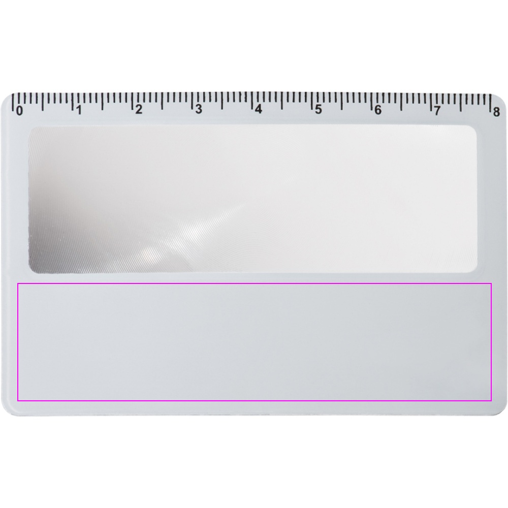 Credit ard-sized magnifier POSEN