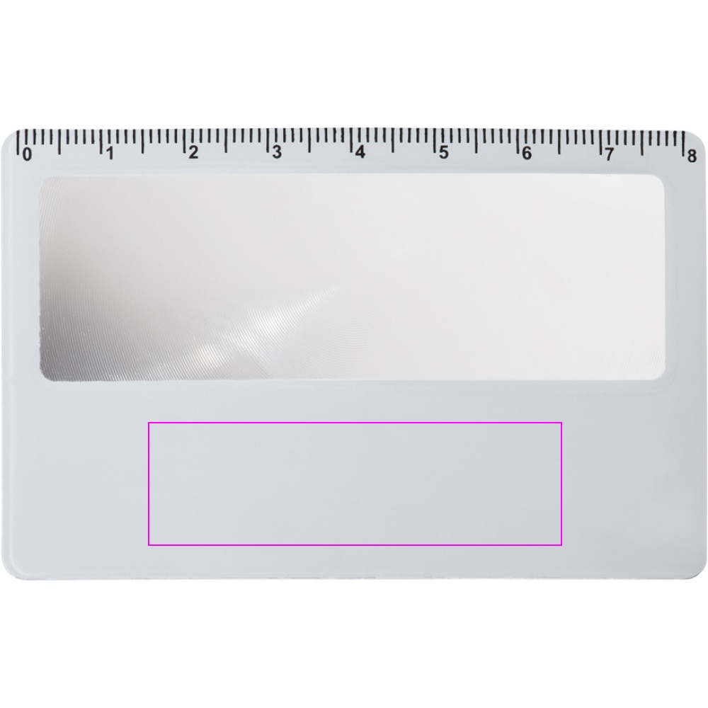 Credit ard-sized magnifier POSEN