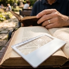Credit ard-sized magnifier POSEN