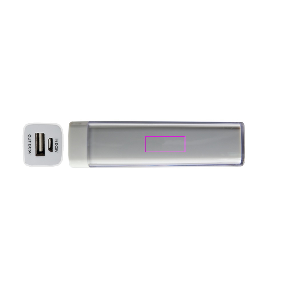 Travel set power bank 2200 mAh and plugs EXETER