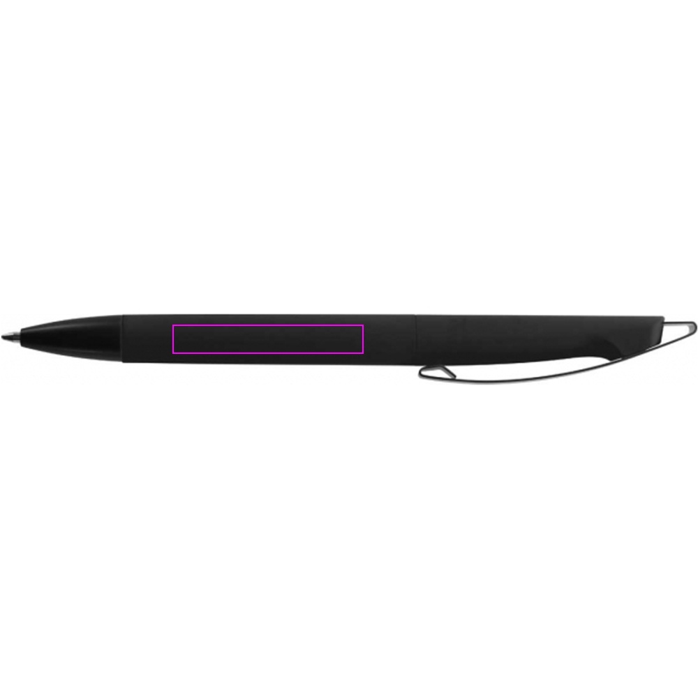 Plastic ballpen soft touch BRESCIA