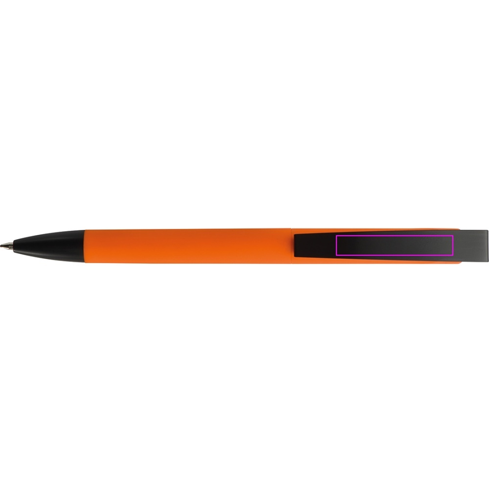 Plastic ballpen soft touch BRESCIA