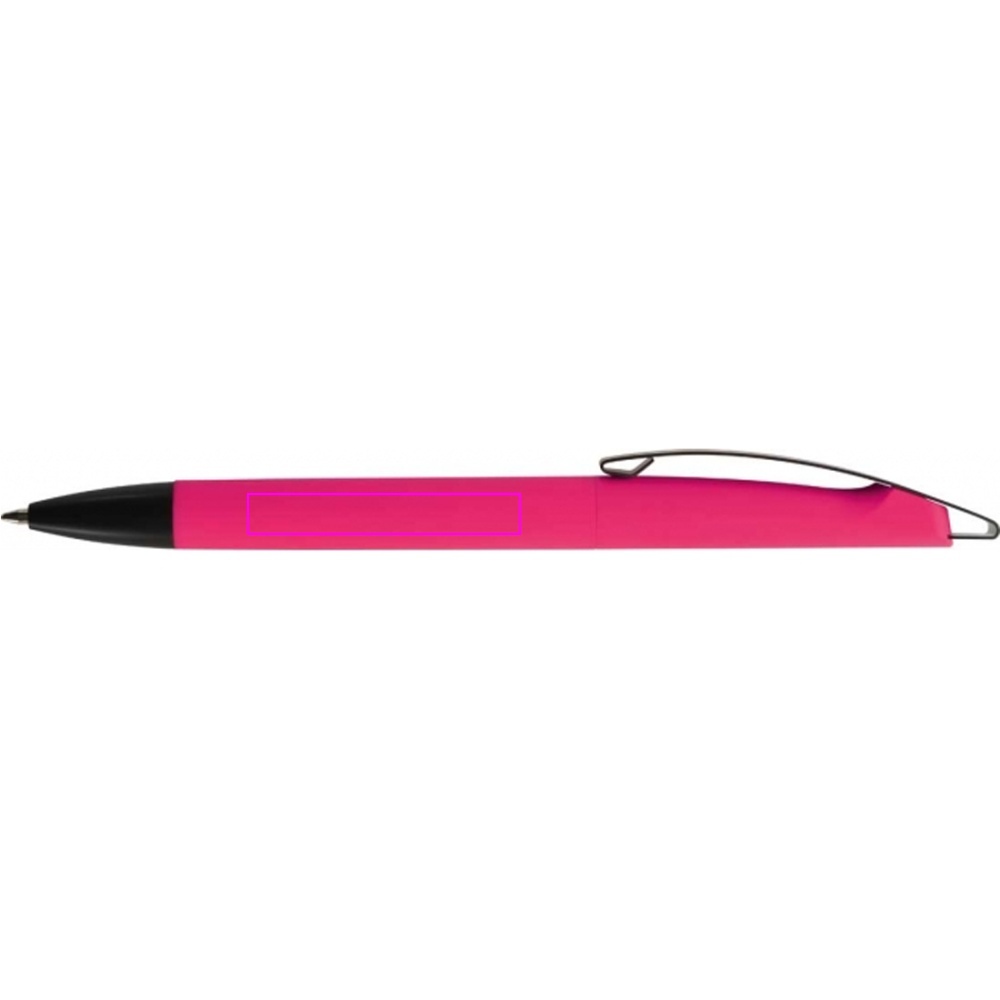 Plastic ballpen soft touch BRESCIA