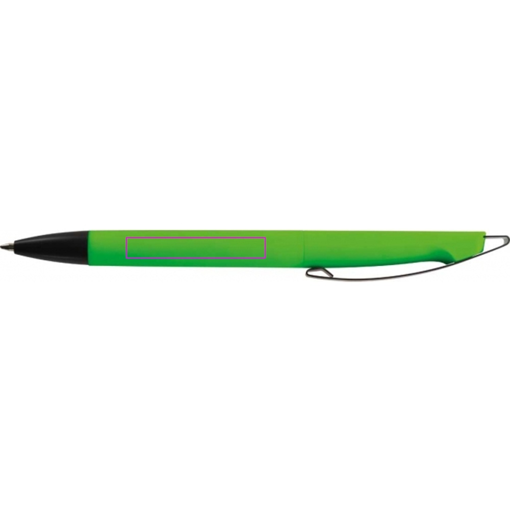 Plastic ballpen soft touch BRESCIA
