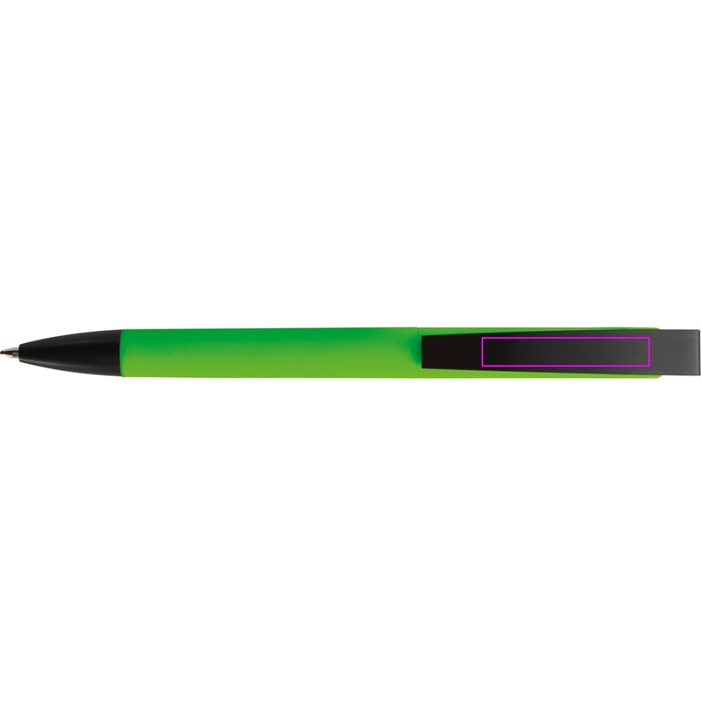 Plastic ballpen soft touch BRESCIA