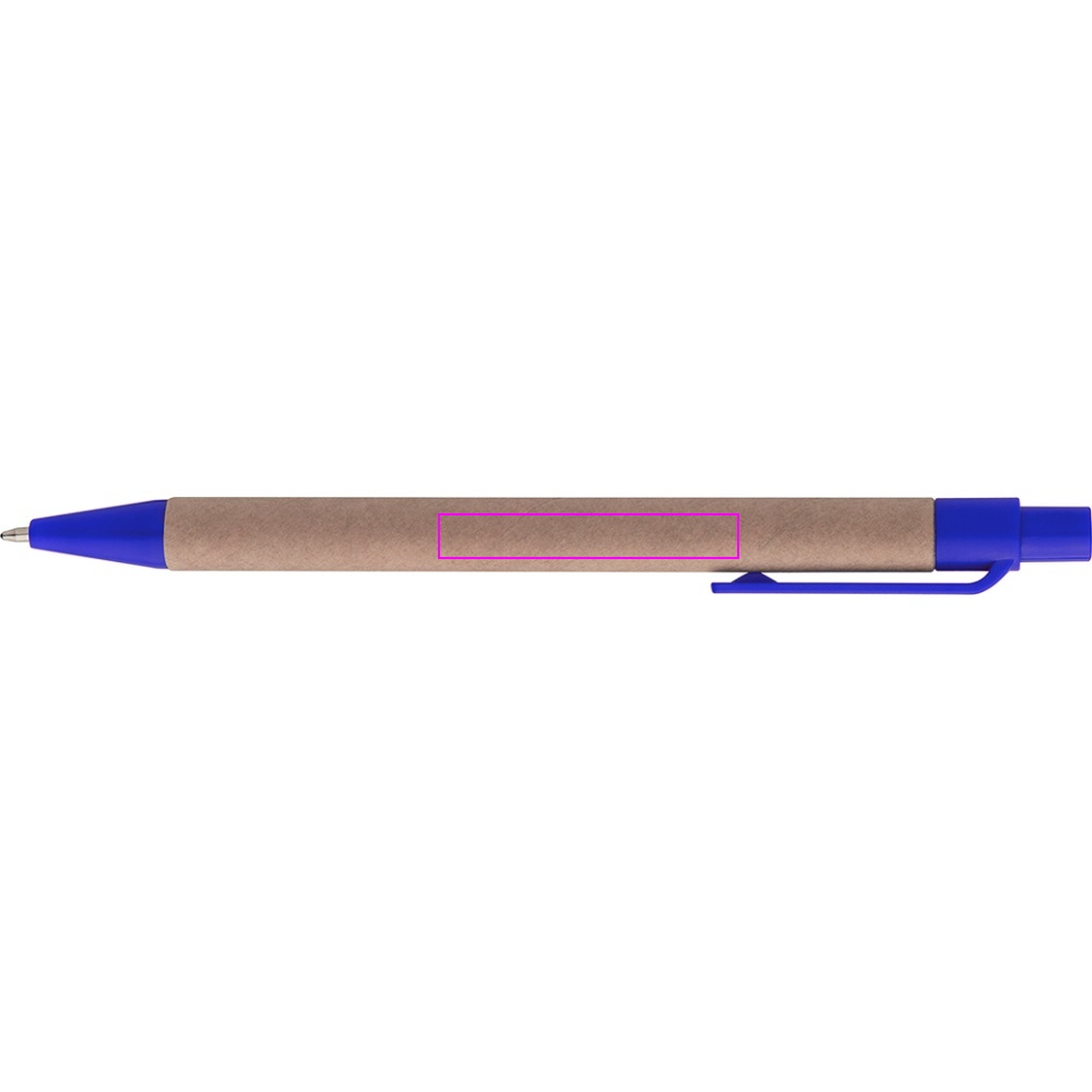 Pen made of recycled cardboard BRISTOL