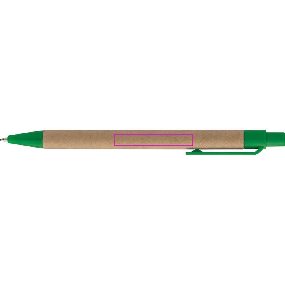 Pen made of recycled cardboard BRISTOL