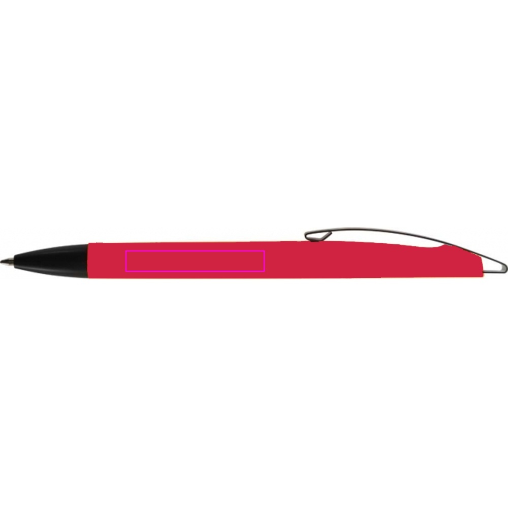 Plastic ballpen soft touch BRESCIA