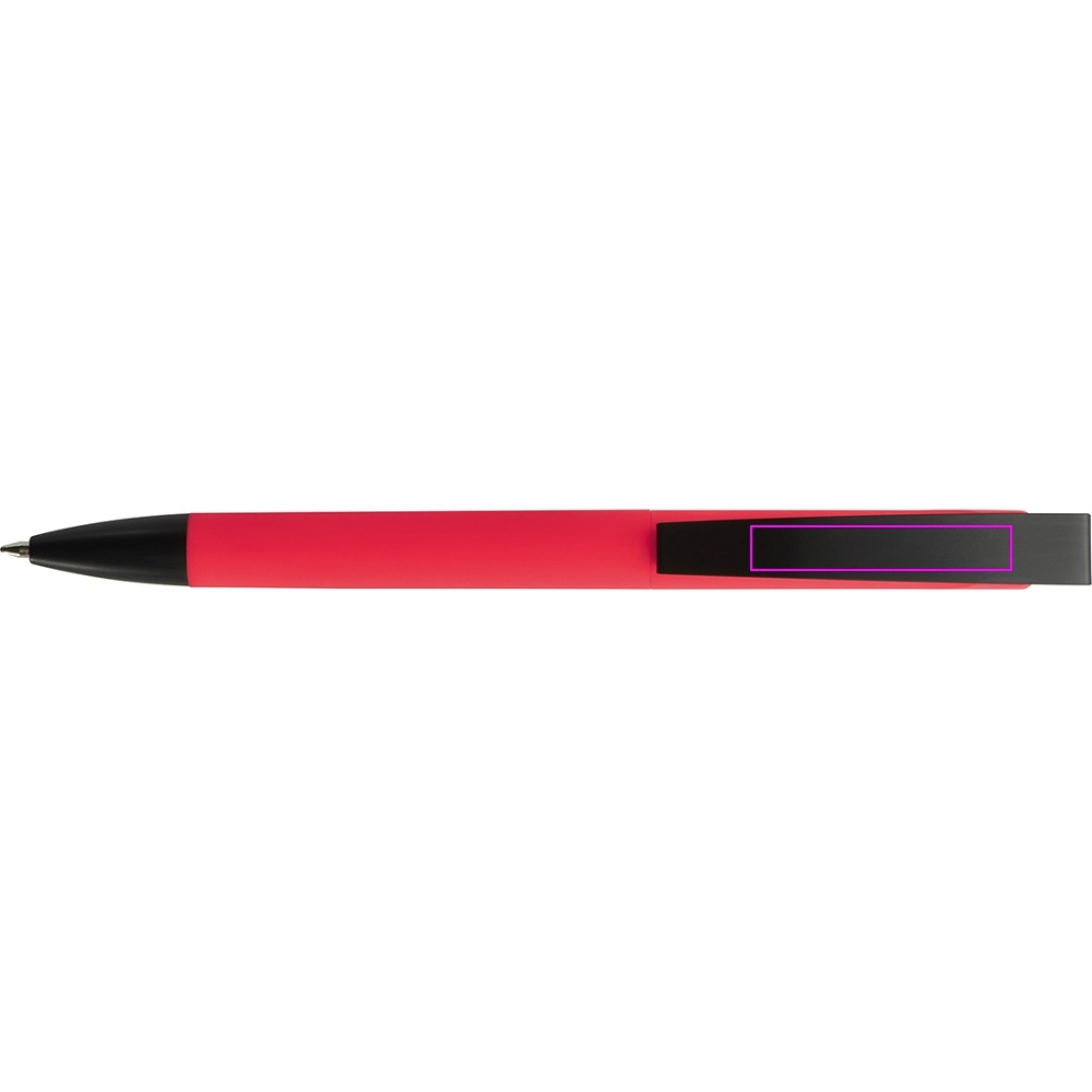 Plastic ballpen soft touch BRESCIA