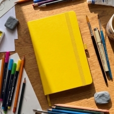 Notebook A6 plain LUBECK