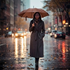 Manual umbrella Ø88 cm LILLE