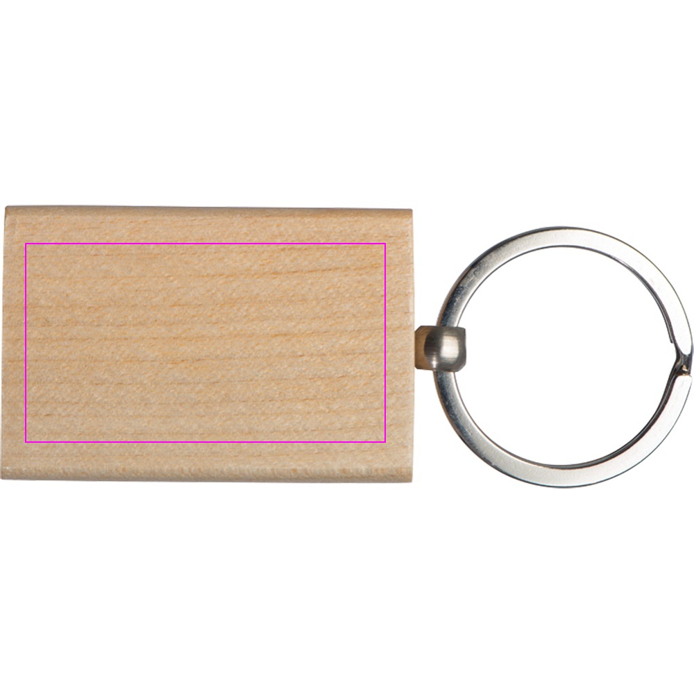 Wooden keyring MASSACHUSETTS