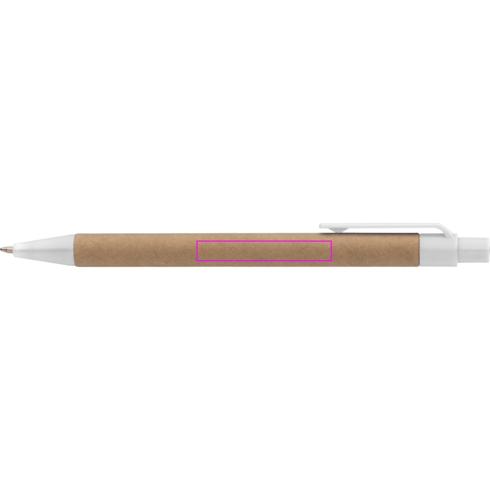 Pen made of recycled cardboard BRISTOL