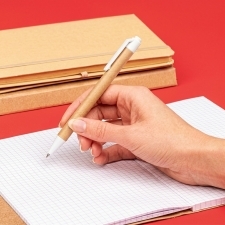 Pen made of recycled cardboard BRISTOL