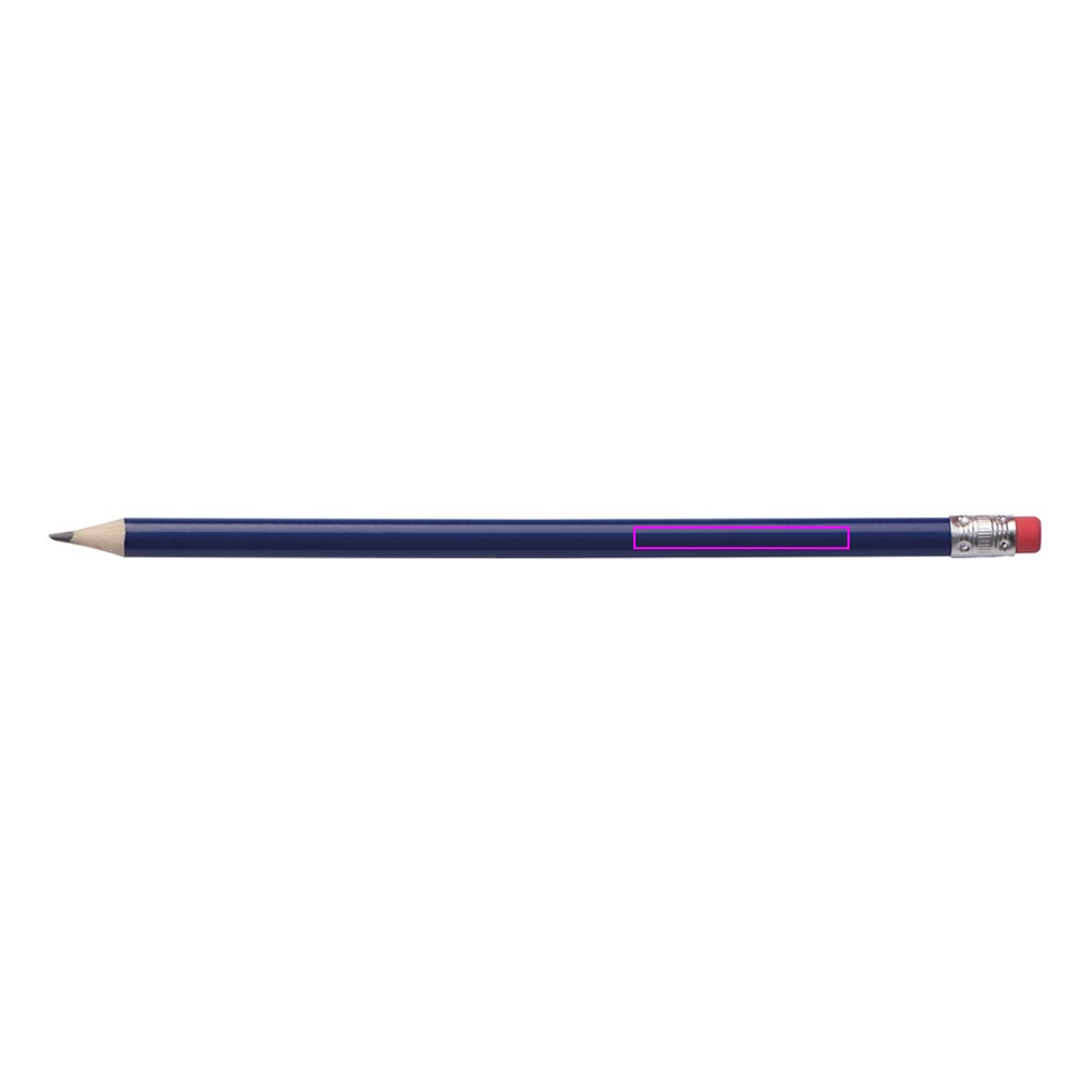 Pencil with eraser HICKORY