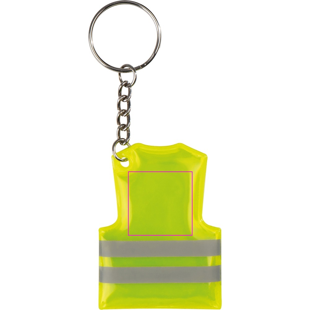 Reflective keyring SPEEDY