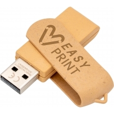 Biodegradable USB memory stick – swivel