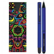 Writing set ballpen and rollerball pen touch pen soft touch CELEBRATION Pierre Cardin