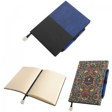 Notebook A5 dotted with ballpen REPORTER Pierre Cardin