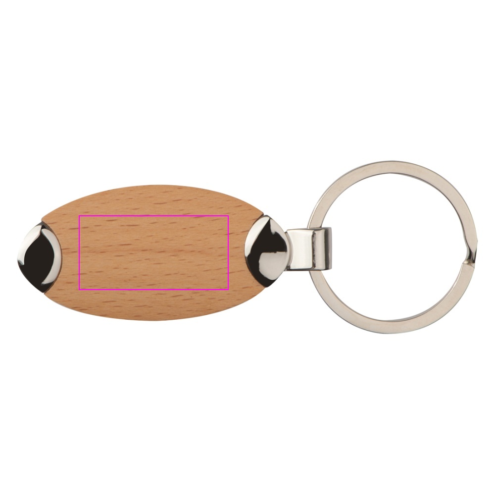 Wooden keyring BALTRUM
