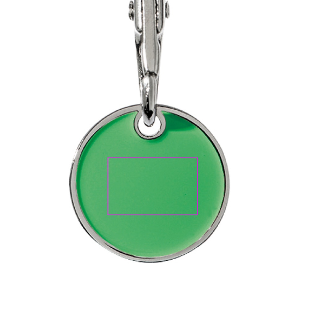 Metal keyring with token ARRAS