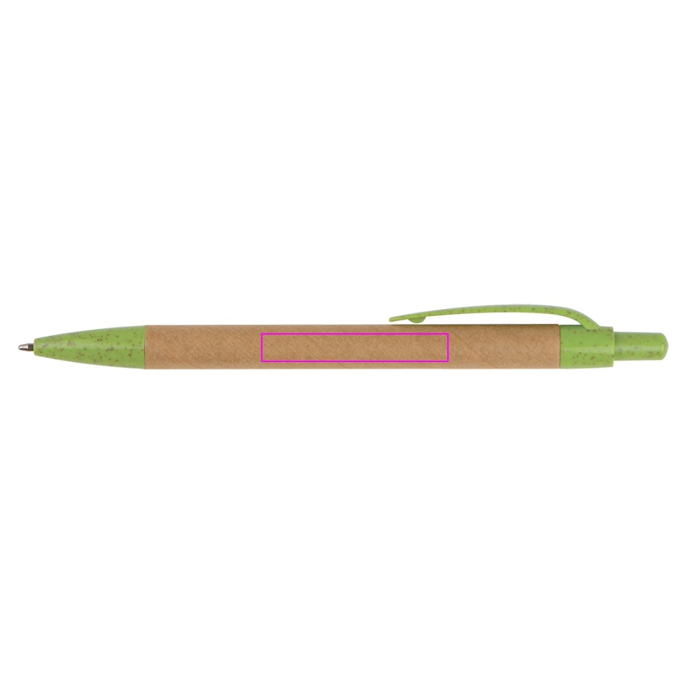 Pen made of recycled cardboard LENNOX