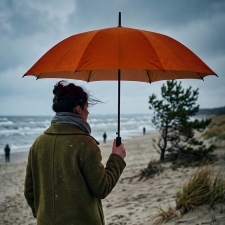 Automatic umbrella Ø130cm SUEDERDEICH