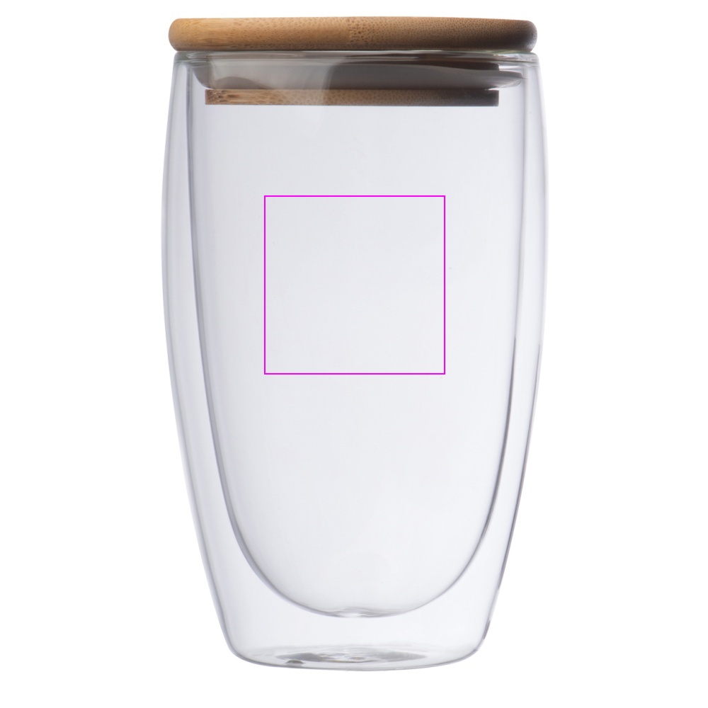 Glass with lid 500 ml ZAKOPANE