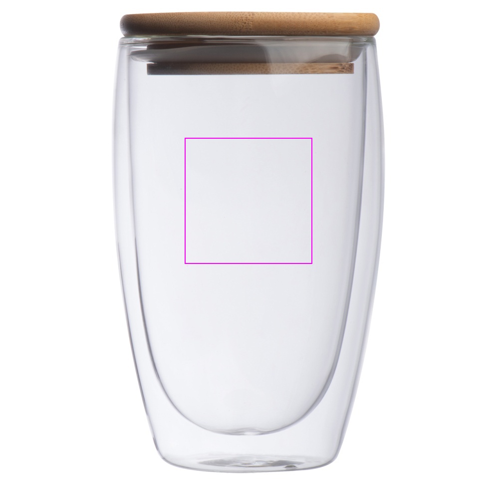 Glass with lid 500 ml ZAKOPANE