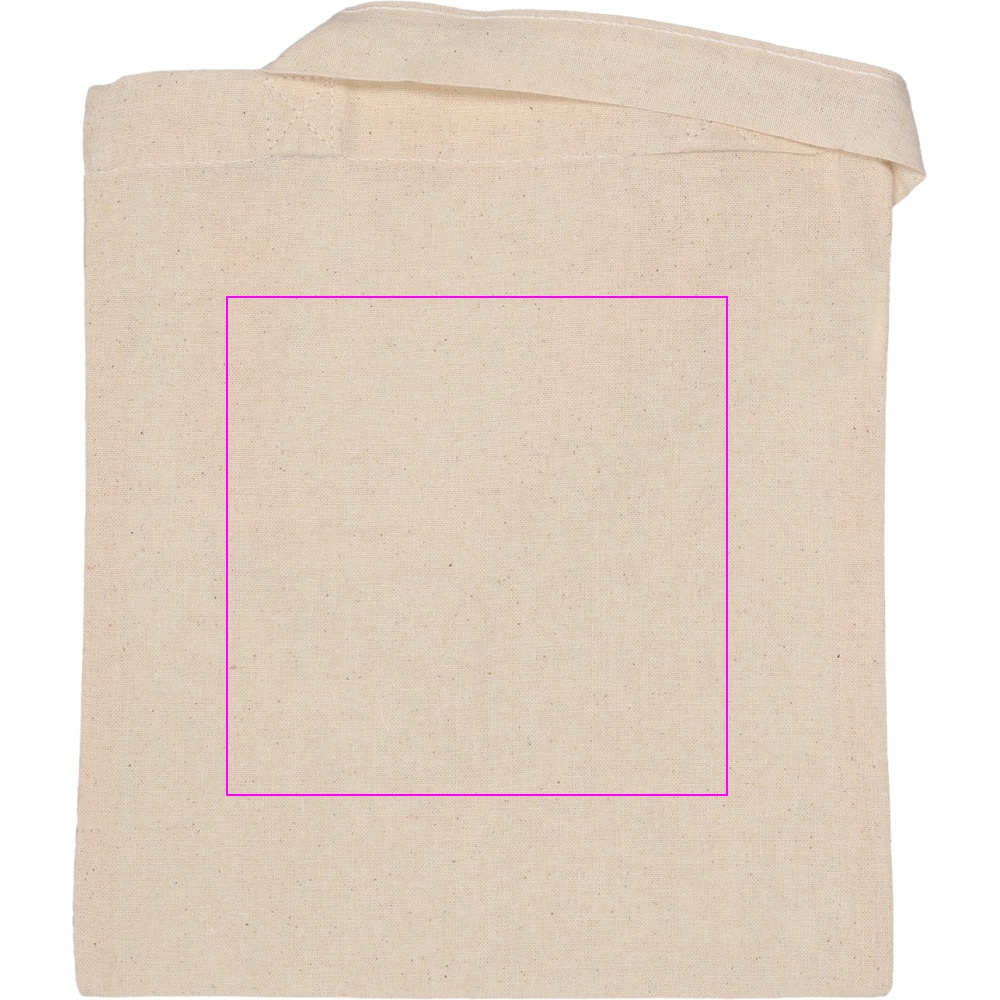 Small cotton bag with short handles 140 g/m² BORDELUM