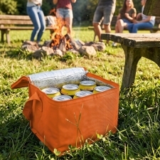 Non woven cooler bag for 6 cans 330 ml NIEBY