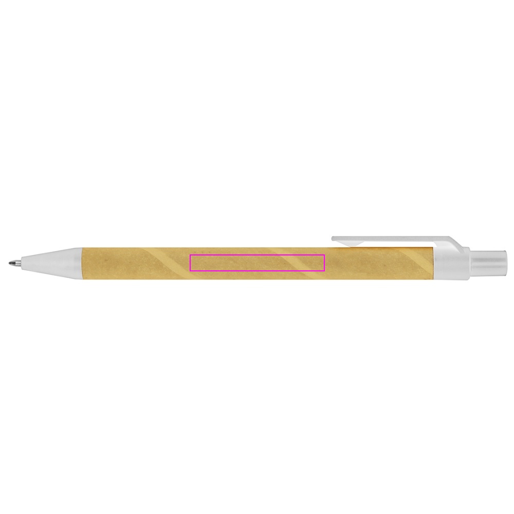 Pen made of recycled cardboard AMSTERDAM
