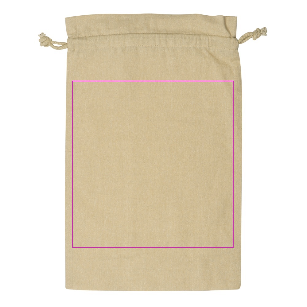 Recycled cotton bag 110 g/m2 PASADENA