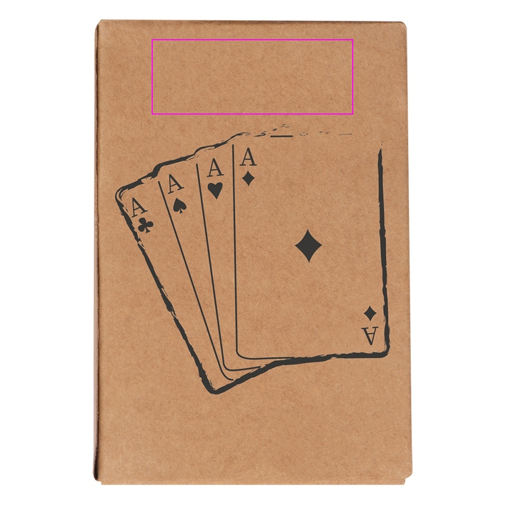 Deck of cards made of recycled paper NEW CASTLE