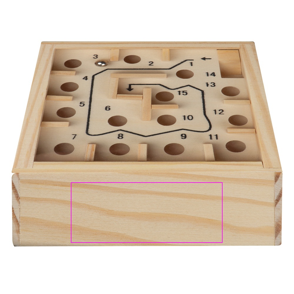 Wooden labyrinth game RENNES