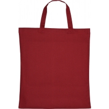 Cotton bag with short handles 140 g/m² BREGENZ