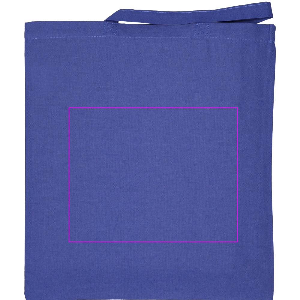 Cotton bag with short handles 140 g/m² BREGENZ