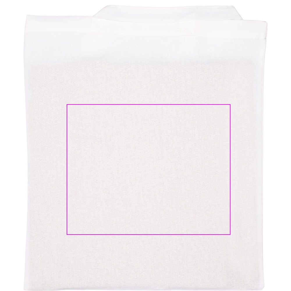 Cotton bag with short handles 140 g/m² BREGENZ