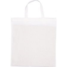 Cotton bag with short handles 140 g/m² BREGENZ