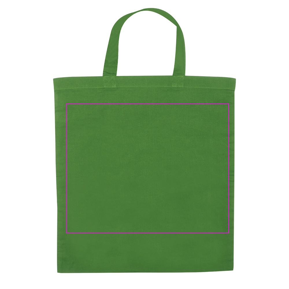 Cotton bag with short handles 140 g/m² BREGENZ