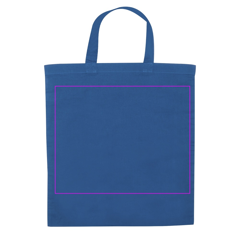 Cotton bag with short handles 140 g/m² BREGENZ
