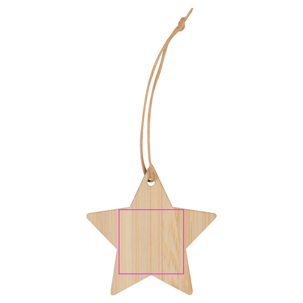 Christmas tree hanging ornament star FOGGIA