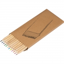 Wooden crayons 12 colors MENORCA