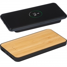 Wireless charger with 8000mAh power bank MILAN