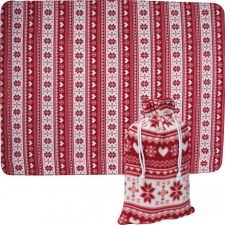 Blanket with Christmas pattern DEBRECEN 200g/m²