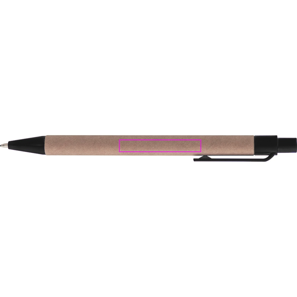 Pen made of recycled cardboard BRISTOL