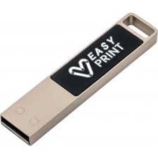 Metal USB stick with lightning logo